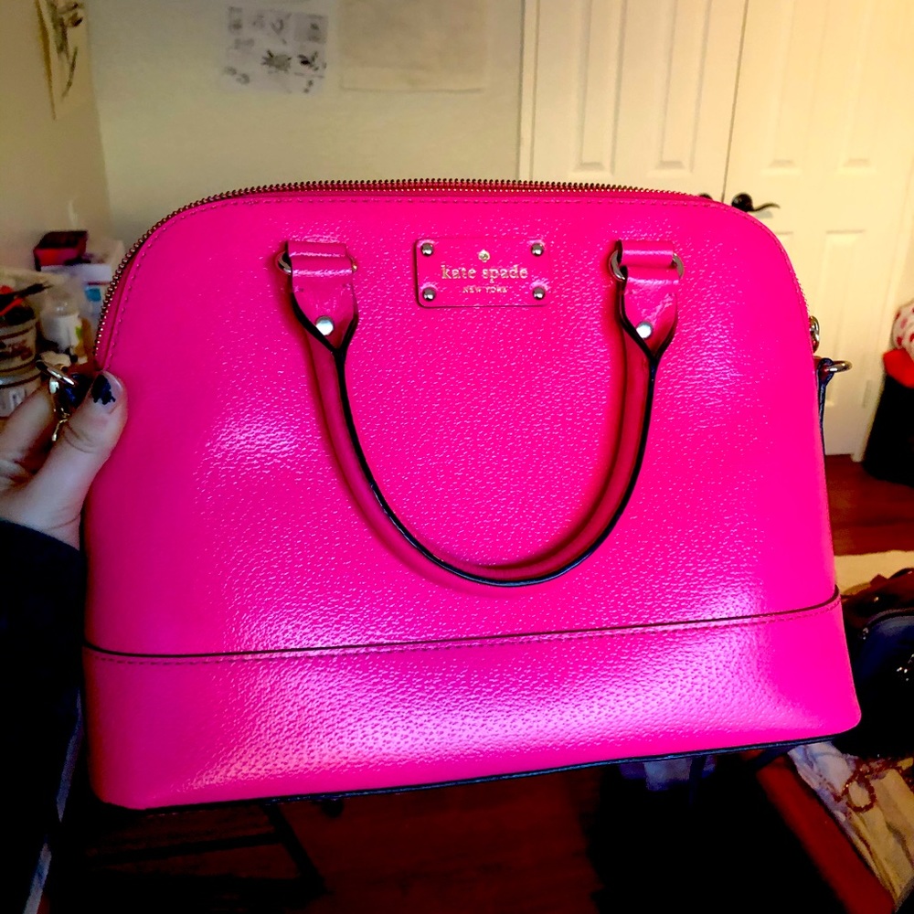 Pink, Large Kate Spade Purse